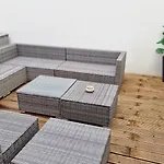 Auxbrg - 4 Zimmer, Xl Wasserbett, 65 Zoll Tv, Xl Terrasse アパート