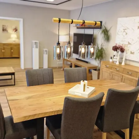 Auxbrg - 4 Zimmer, Xl Wasserbett, 65 Zoll Tv, Xl Terrasse 公寓 奥格斯堡