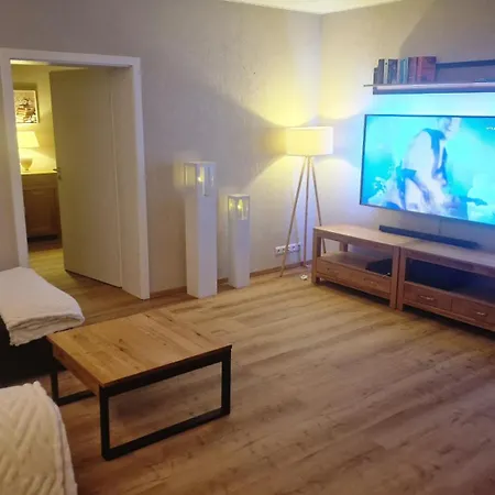 公寓 Auxbrg - 4 Zimmer, Xl Wasserbett, 65 Zoll Tv, Xl Terrasse *