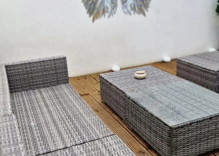 Auxbrg - 4 Zimmer, Xl Wasserbett, 65 Zoll Tv, Xl Terrasse Apartamento Augsburgo