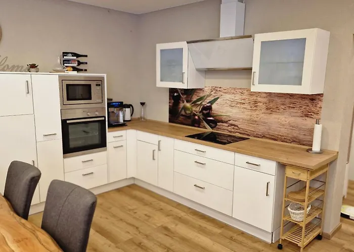 Apartamento Auxbrg - 4 Zimmer, Xl Wasserbett, 65 Zoll Tv, Xl Terrasse Augsburgo