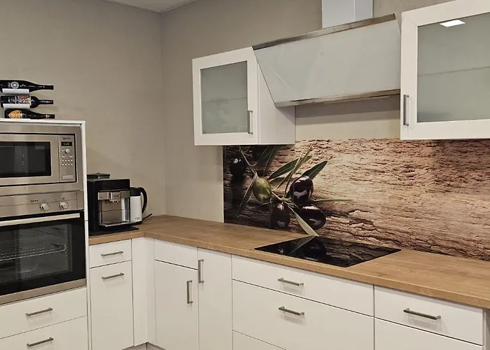 Auxbrg - 4 Zimmer, Xl Wasserbett, 65 Zoll Tv, Xl Terrasse Apartamento