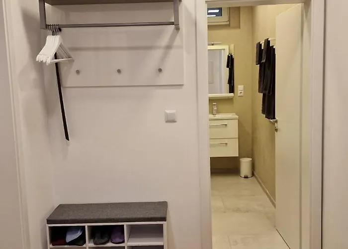 Apartamento Auxbrg - 4 Zimmer, Xl Wasserbett, 65 Zoll Tv, Xl Terrasse Augsburgo