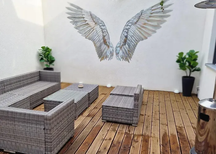 Apartamento Auxbrg - 4 Zimmer, Xl Wasserbett, 65 Zoll Tv, Xl Terrasse *