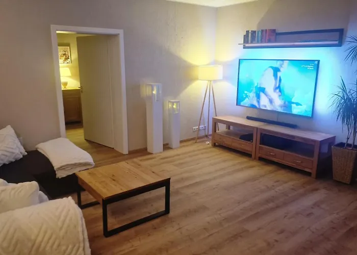 Apartamento Auxbrg - 4 Zimmer, Xl Wasserbett, 65 Zoll Tv, Xl Terrasse *