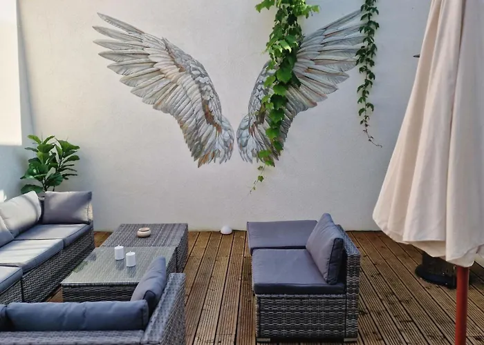 Auxbrg - 4 Zimmer, Xl Wasserbett, 65 Zoll Tv, Xl Terrasse 公寓 *